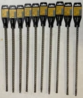 Lot Of Ten (10) New Dewalt DW5436 Sds Plus 7/16 X 18 Rock Carbide Brill Bit. Price: $125.00.