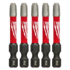 Milwaukee 48-32-4639 Shockwave Impact Duty 2" PH3 Phillips Bits, 5-PACK New. Price: $13.95.