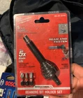 Milwaukee Shockwave Impact Duty Conduit Reaming Bit Holder 5 Pc. New. Price: $35.00.