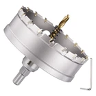 Dtgn 3-15/16" Tungsten Carbide Hole Saw (100MM), Silver New. Price: $40.99.
