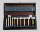 Craftsman 75TH Anniversary Titanium Forstner 10 Bit Set Used. Price: $69.00.