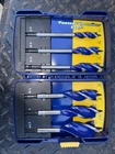 Irwin Speedbor Max Piece Auger Bit Set With Case, 3041006 Triflute Screw Tip Used. Price: $25.00.