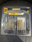 Dewalt 23 Pc. Pilot Point Titanium Coated Drill Bit Set DD5165 New. Price: $19.50.