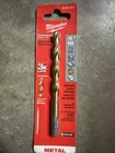 Milwaukee Tool 48-89-2217 5/16" Thunderbolt Titanium Coated Drill Bit New. Price: $8.99.