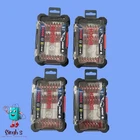 Bosch SDMSD24 Impact Bits Piece Set Tough Driver W/custom Case (4 Pack) New. Price: $45.99.