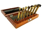 Columbian Pc Titanium Coated Forstner Bit Set 33107 - 1/4" To 1" Wood Case Used. Price: $22.50.