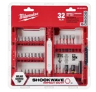 (j) Milwaukee 48-32-4004 Shockwave Impact Duty Piece Driver Bit Set New. Price: $20.49.