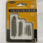 Warrior High Speed Steel Micro Drill Bit Set 30-PIECE New. Price: $14.00.