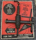 Vintage Globemaster 61150 Circle Cutter Hole Drill Bit Steel Wood Plastic India New. Price: $13.99.