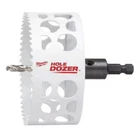 *new* Milwaukee 4 In. Hole Dozer Bi-metal Saw W/ 3/8 Arbor & Pilot Bit. Price: $18.99.