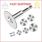 Litkiwi 1/4-INCH Hex Shank Rotary Drill Saw(with 5PCS Blades),hss Disc Wheel New. Price: $11.93.