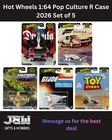 Hot Wheels Pop Culture Case 2026 Set Of HXD63-956R 1/64 New. Price: $32.99.
