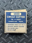 Vintage Craftsman Circle Cutter No. 9-3644 Combination Shank Used. Price: $16.50.