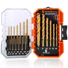 20PCS M35 Cobalt Drill Bit Set For Hardened Metal With Storage Case New. Price: $43.99.