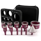 Queforet Diamond Drill Bits Set 11PCS - 10PCS 6/8/10/20/25/28/32/35/45/65MM Dry New. Price: $109.25.