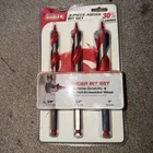 Diablo 3-PIECE Auger Bit Set (DAG1900-S3) New. Price: $34.99.