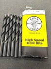 New 6 Klein Tools High Speed Drill Bits 1/2"-53128- Made Usa- F. Ship. Price: $49.49.