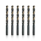 Pack 31/64" High Speed Steel Black & Gold Split Point Drill Bit New. Price: $74.72.
