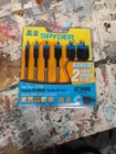 Spyder Stinger Spade Bit Set 6PC Plus 2 Free New. Price: $10.99.