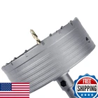 Guicgoc 130MM 5-1/8 Inch Concrete Hole Saw 220MM Sds Plus Shank Connecting Rod New. Price: $51.18.
