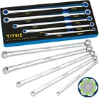 Yiyeie 5-PIECE Extra Long Box Wrench Set, Metric 8MM-19MM, 6 Point Extended New. Price: $52.05.