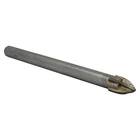 1/4" Carbide Tipped Flute Glass & Tile Drill Bit New. Price: $12.64.