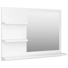 Bathroom Mirror White 23.6"X4.1"X17.7" Engineered Wood Vanity Unit Vidaxl New. Price: $73.99.