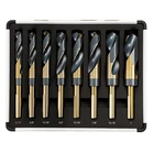 Patikil 9/16"-1" Drill Set Reduced Shank 3-FLAT Kit 4341 High-speed ... New. Price: $81.72.