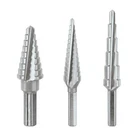 Bosch SDH30 High Speed Steel Step Drill Bit Set, 3-PIECE New. Price: $58.18.
