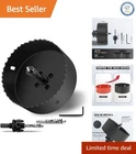 Compact 6-1/4" Hss Bi-metal Hole Saw & Full Tool Set For Home Improvement Work New. Price: $46.50.