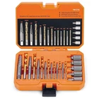 19-PIECE Screw Extractor & Left-hand Drill Bit Set Hss Reverse Easy Out Kit New. Price: $29.99.