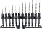 Ftg Usa 12 Pc Countersink Drill Bit Set For Wood With Tapered - 3 P... New. Price: $84.09.