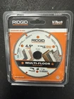 Ridgid 4.5 In. Segmented Rim Multi-flooring Diamond Blade 1009602231 New. Price: $15.00.