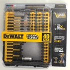 New (DWA2T40IRSET) Dewalt Flextorq Screwdriving Bit (40-PIECE). Price: $22.00.