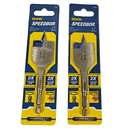 Pack Irwin 1/4" X Long Spade Paddle Flat Drill Bit Speedbor Impact 87920 New. Price: $10.99.