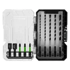 Flex Stack Pack 10-PIECE Carbide Tipped Multi-construction Drill And Drive Bi... New. Price: $40.05.