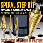 Titanium Step Drill Set Unibit Industrial Reamer Reaming 28 Sizes 3MM - 20MM New. Price: $9.99.
