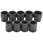 Williams JHW38925 3/4" Drive Shallow Skirt Impact Sae Socket Set - 12 Point (9 New. Price: $126.90.
