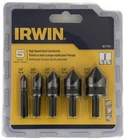 Irwin Tools High Speed Black Oxide Countersink Drill Bit, 5-PIECE Set 1877791 New. Price: $29.65.