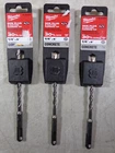 Milwaukee 48-20-8231 Sds Plus 2-CUTTER Carbide 1/4" X 6" Concrete Drill Bit (3) New. Price: $22.22.
