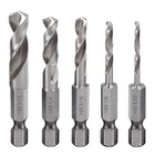 Saipe 5PCS 1/4" Quick Change Hex Shank Metal Stubby Bits Short Drill... New. Price: $17.57.