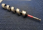Yokocut 1-1/2" 12" Auger Drill Bit For Wood, 3/8" Hex Shank Boring Open. Price: $26.39.