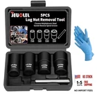 5PCS Twist Lug Nut Socket Set - 1/2 Inch Extractor Drive New. Price: $30.28.