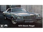 1974 Buick Regal Auto Refrigerator / Tool Box Magnet Gift Card Insert New. Price: $8.00.