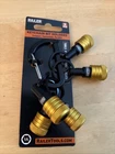 Railer Bit Keychain 5PC - 1/4 Inch Hex Shank Holders Yellow New. Price: $20.00.