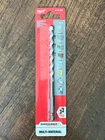 Milwaukee Shockwave Carbide Multi-material Drill Bit 1/4" Impact Duty 48-20-8886 New. Price: $8.99.