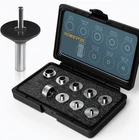 Powertec 72092 Solid Router Template Bushing Guides And Centering Pin With... New. Price: $55.70.