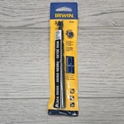 Irwin 6" Black Oxide Drill Bit Extended Reach 135 Degree Split Point Wood *new*. Price: $5.99.