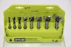 Ryobi 8PC Forstner Bit Set Woodworking (A9FS8R1) Used. Price: $21.99.