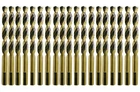 Hss Bit 15/64" Jobber Parabolic Gold/black 3-FLAT Shank Twist DRILL-20PCS New. Price: $31.65.